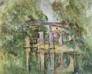 Paul Cezanne Aqueduct and Lock oil painting